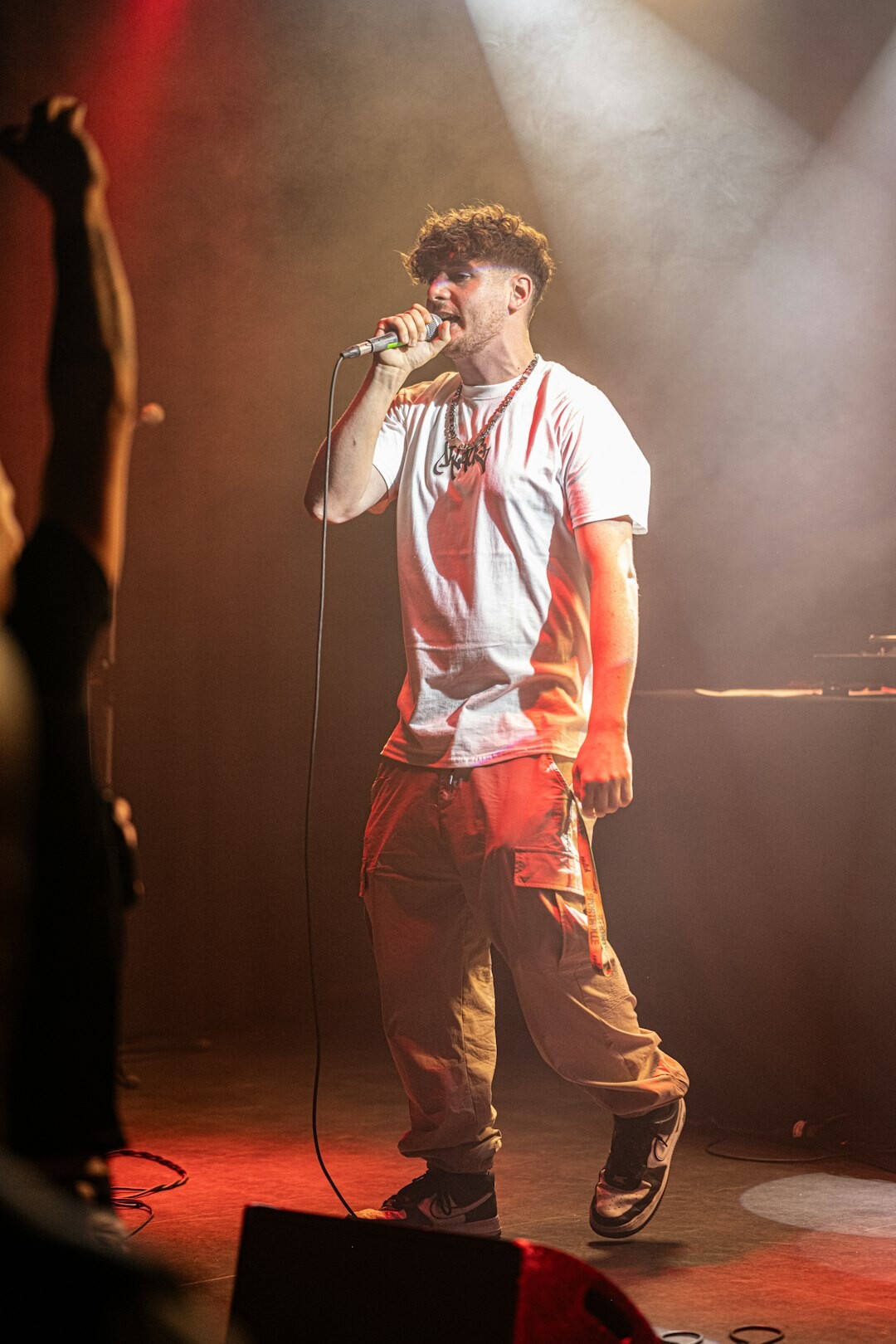ricky martin on stage performing